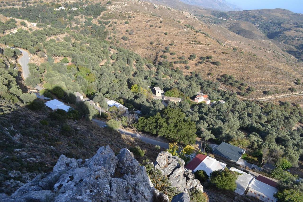 Garden Of Olive Trees Villa Asfendiles Exterior photo